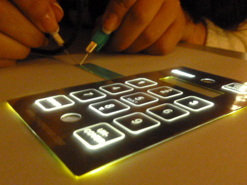 Membrane Switch Backlighting: LED & LGF 