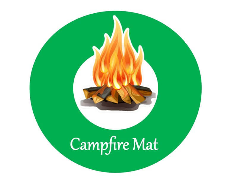 The Campfire Mat created by 313 Solutions, LLC
