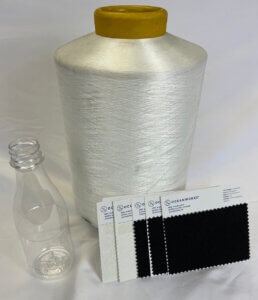 This yarn is a great example of extruded plastic. 